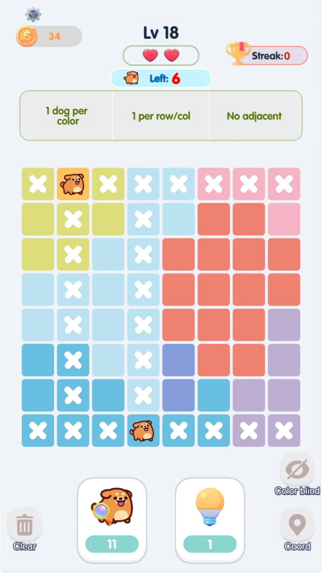 Woofdoku - Queen Sudoku Puzzle screenshot